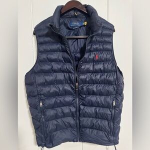Polo Ralph Lauren Men’s Navy The Packable Down Puffer Vest